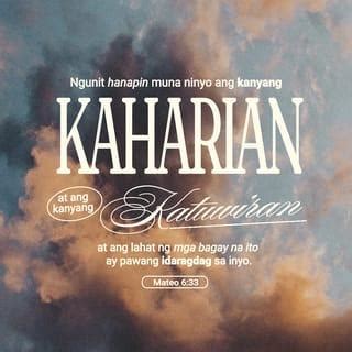 hanapin niyo raw ang nunal niya|Mateo 6:33.